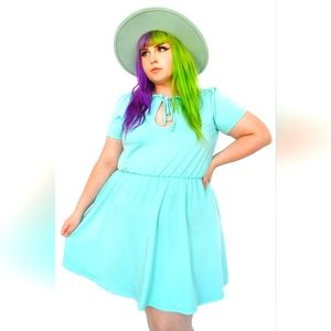 My Violet Tea Time Dress